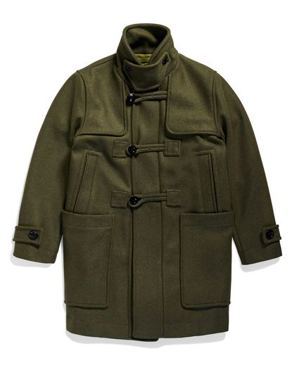 Premium E Mega Wool Duffle Coat | グレー | G-Star RAW® JP